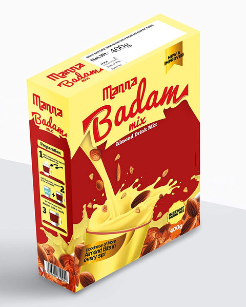 Badam Mix - Real bits of Badam - Instant Drink mix - 400g(Singapore)
