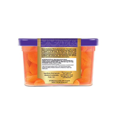 Dried Apricots - Source of Vitamin A & Rich in dietary fibre