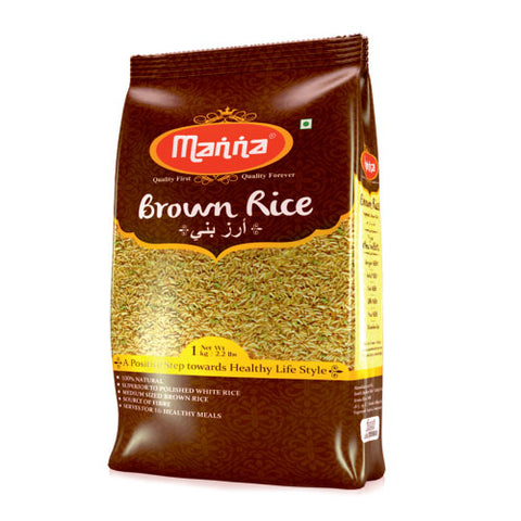 Brown Rice - 100% unpolished - Source of fibre