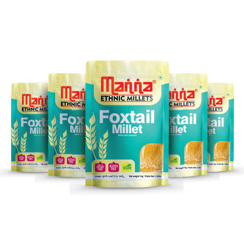 Foxtail Millet - Native low GI millet rice - 100% more fibre than rice