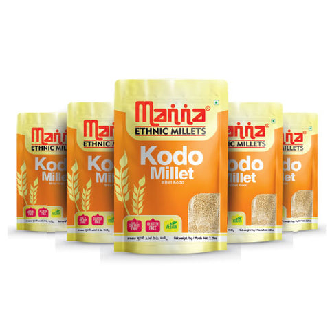 Kodo Millet - Native low GI millet rice - Source of dietary fibre