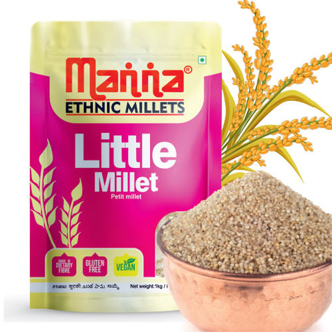 Little Millet - Native low GI millet rice - Source of dietary fibre