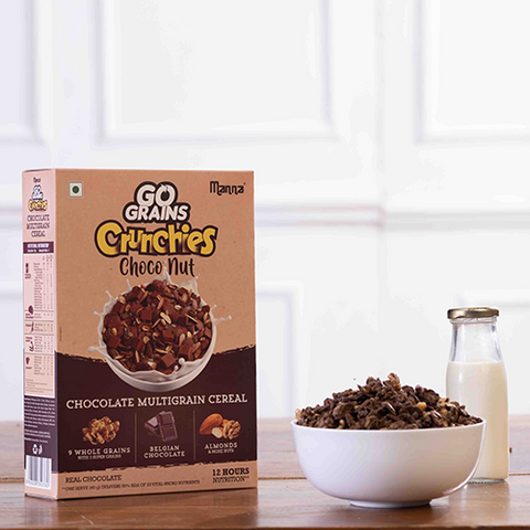 Chocolate Multigrain Cereal for Kid- Real Chocolate & Nuts - 300g