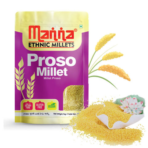 Proso Millet - Native low GI millet rice - Source of dietary fibre