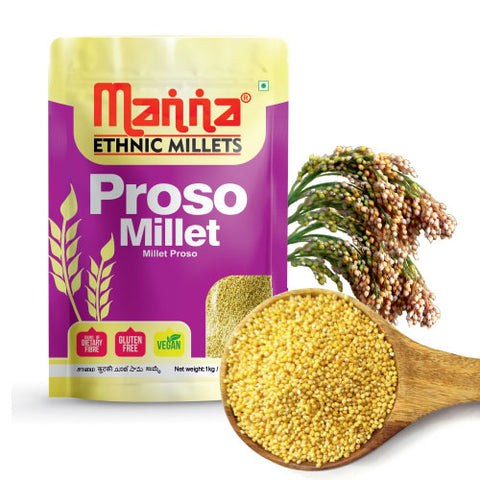 Proso Millet - Native low GI millet rice - Source of dietary fibre