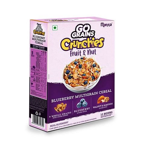 Blueberry Multigrain Cereal for kids- Real Blueberry & Nuts - 300g