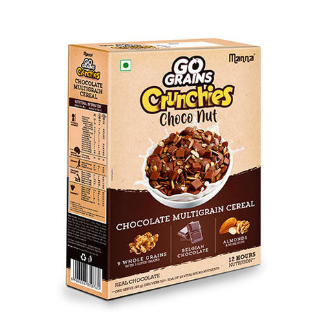 Chocolate Multigrain Cereal for Kid- Real Chocolate & Nuts - Pack of 2 - 600g